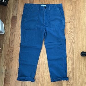 Women’s The Great The Ranger Slouchy Pant in Blue size 29
